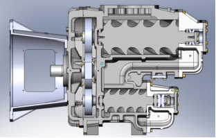 开山JN两级常压螺杆压缩机产品特征描述